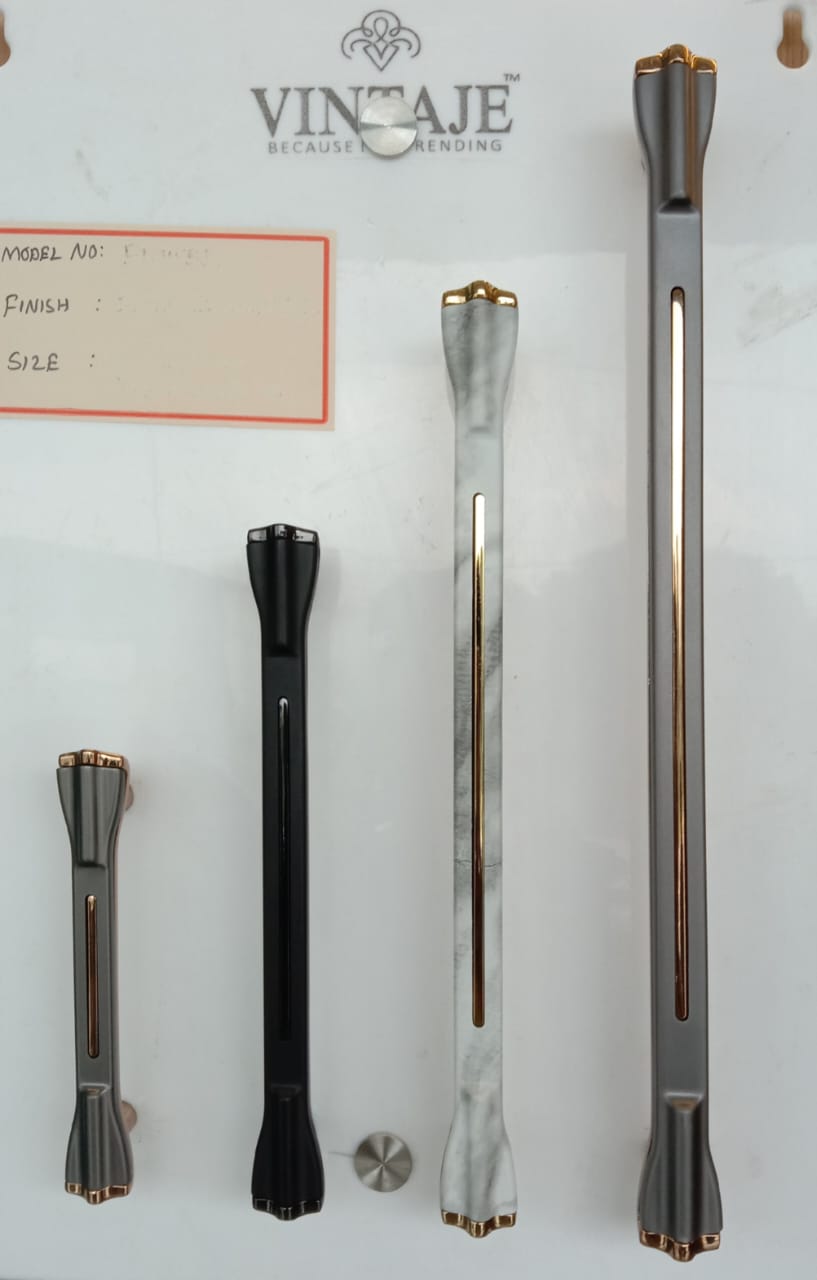 VINTAGE FLOWER  DOOR HANDLE